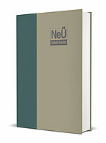 NeÜ Bibel.heute - Taschenausgabe - beige/petrol