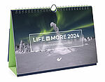 Life is more 2024 - Panorama-Tischkalender