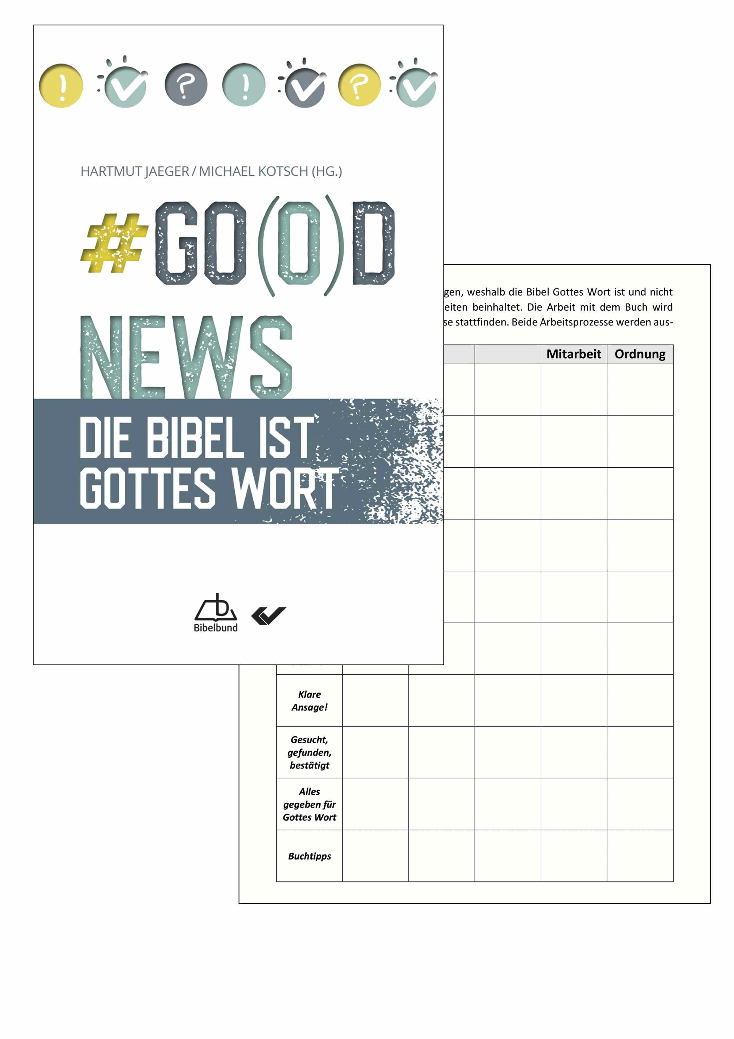 Arbeitsblätter-Good News 1