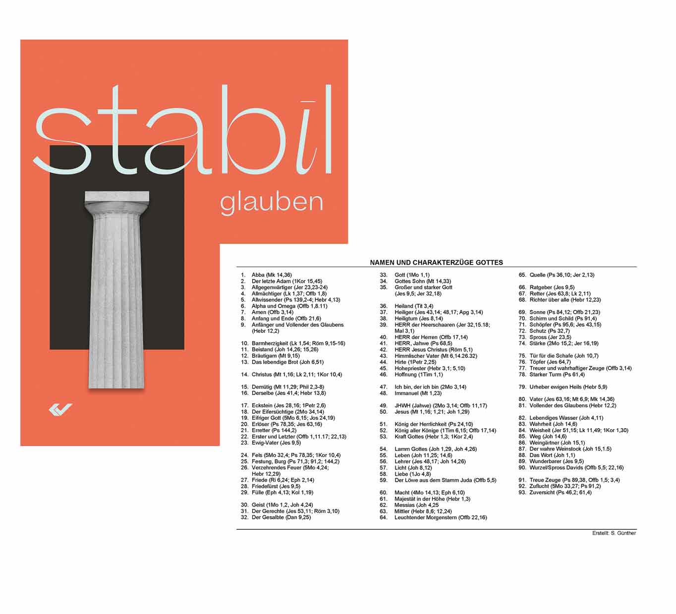 Stabil glauben – Seinen Namen anbeten